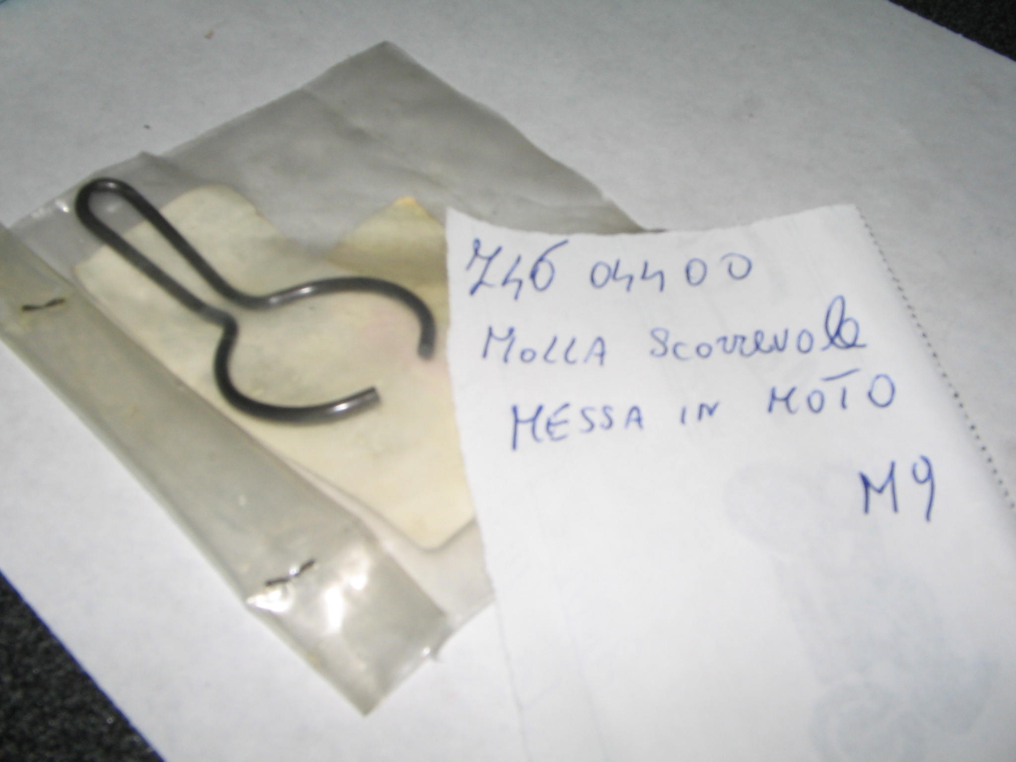 MALAGUTI MOLLA SCORREVOLE M. MOTO N.10034